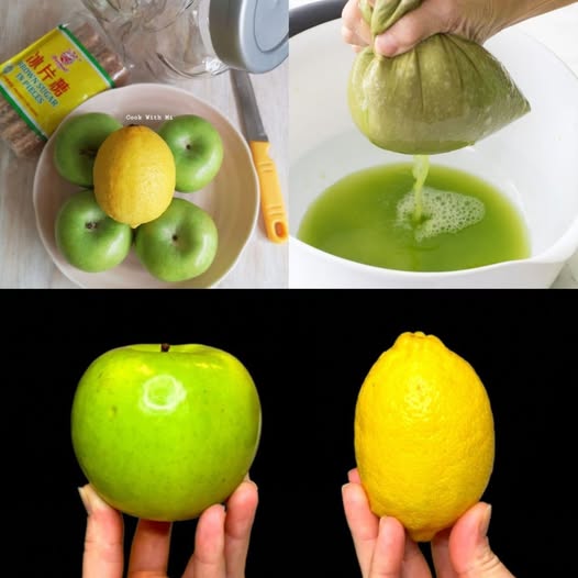 Green Apple and Lemon A Natural Remedy for Persistent Cough Relief